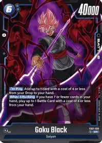 Goku Black - FB01-039 - Awakened Pulse - Super Rare - FB01-039