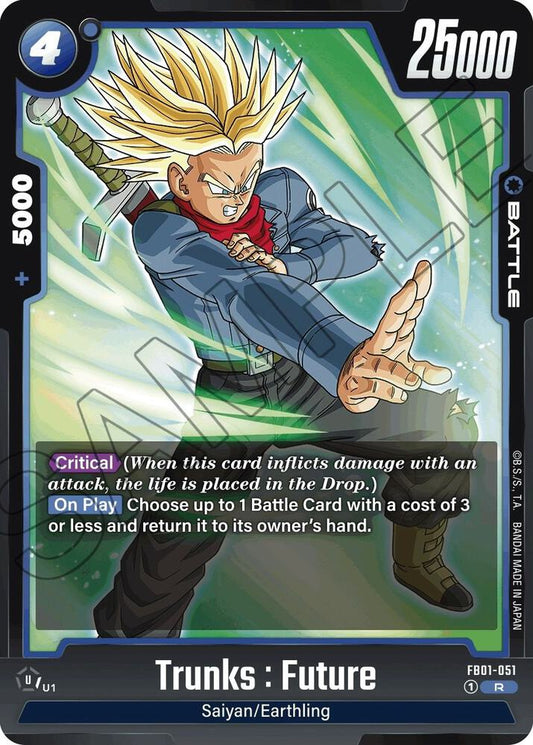 Trunks : Future - FB01-051 - Awakened Pulse - Rare - FB01-051