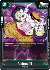 Android 19 - Awakened Pulse - Common - FB01-082