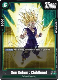 Son Gohan : Childhood - FB01-090 - Awakened Pulse - Rare - FB01-090