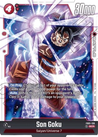 Son Goku - FB01-139 - Awakened Pulse - Secret Rare - FB01-139