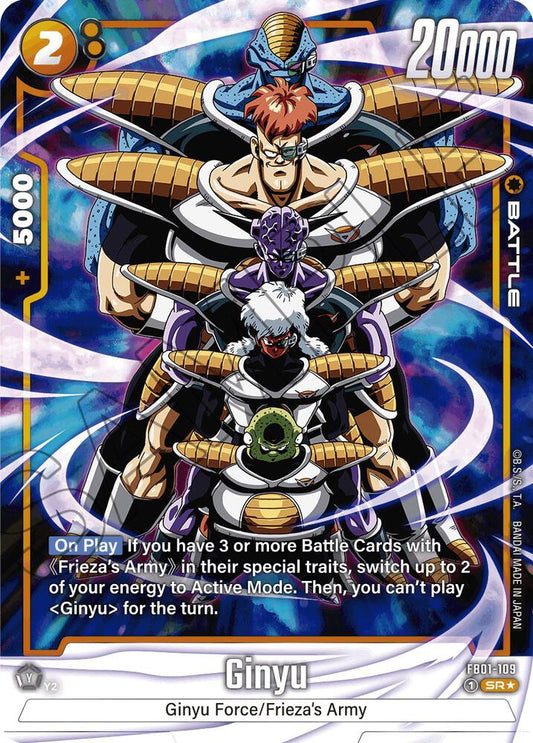 Ginyu - FB01-109 (Alternate Art) - Awakened Pulse - Super Rare - FB01-109