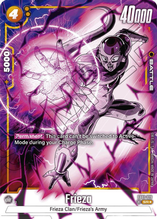 Frieza - FB01-129 (Alternate Art) - Awakened Pulse - Super Rare - FB01-129