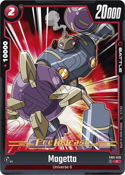 Magetta - Awakened Pulse Pre-Release Cards - Common - FB01-029
