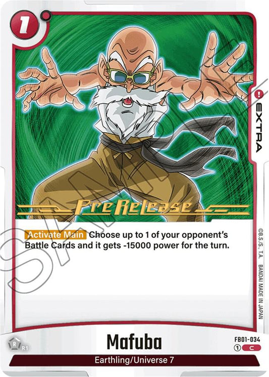 Mafuba - Awakened Pulse Pre-Release Cards - Common - FB01-034