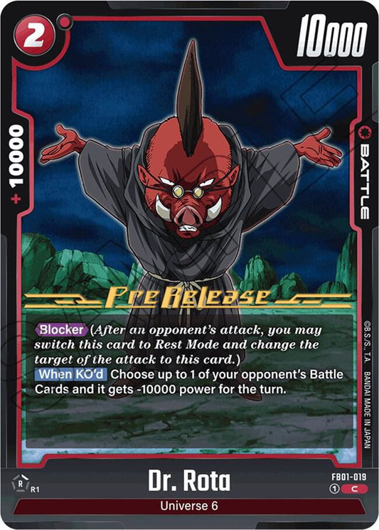 Dr. Rota - Awakened Pulse Pre-Release Cards - Common - FB01-019
