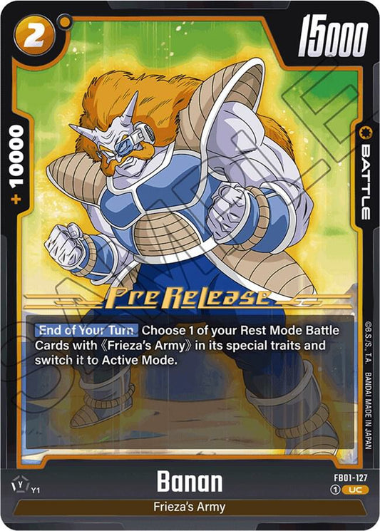 Banan - Awakened Pulse Pre-Release Cards - Uncommon - FB01-127