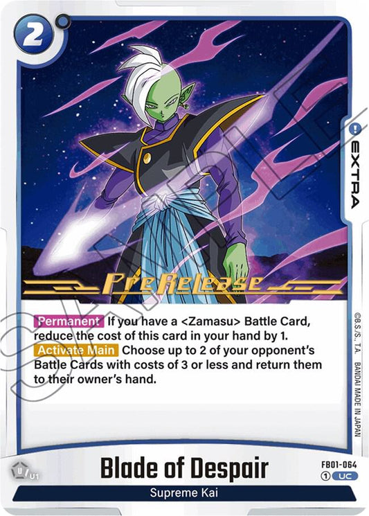 Blade of Despair - Awakened Pulse Pre-Release Cards - Uncommon - FB01-064