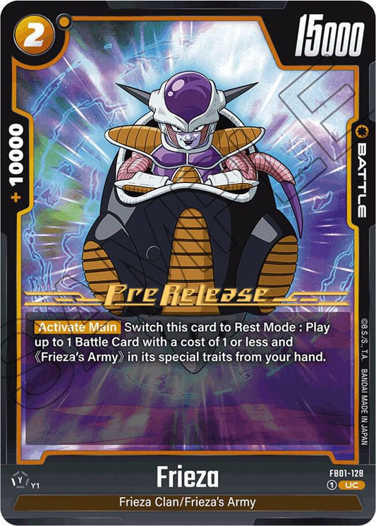 Frieza - FB01-128 - Awakened Pulse Pre-Release Cards - Uncommon - FB01-128