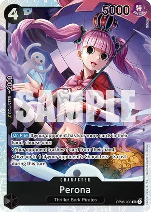 Perona (093) - Wings of the Captain - SR - OP06-093