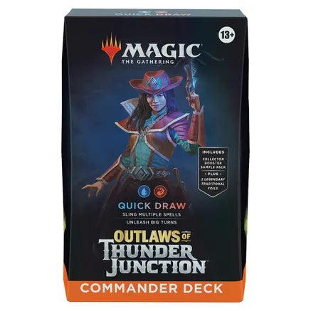 MTG Outlaws of Thunder Junction Commander Deck - Quick Draw