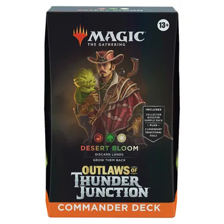 MTG Outlaws of Thunder Junction Commander Deck - Desert Bloom