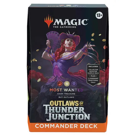 MTG Outlaws of Thunder Junction Commander Deck - Most Wanted