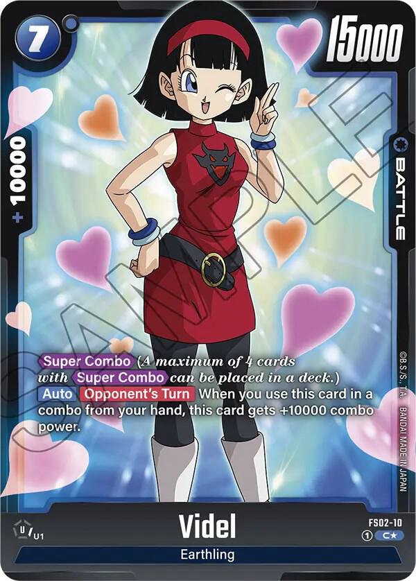 Videl (Bonus Pack Alternate Art) - Starter Deck 2: Vegeta - Common - FS02-10