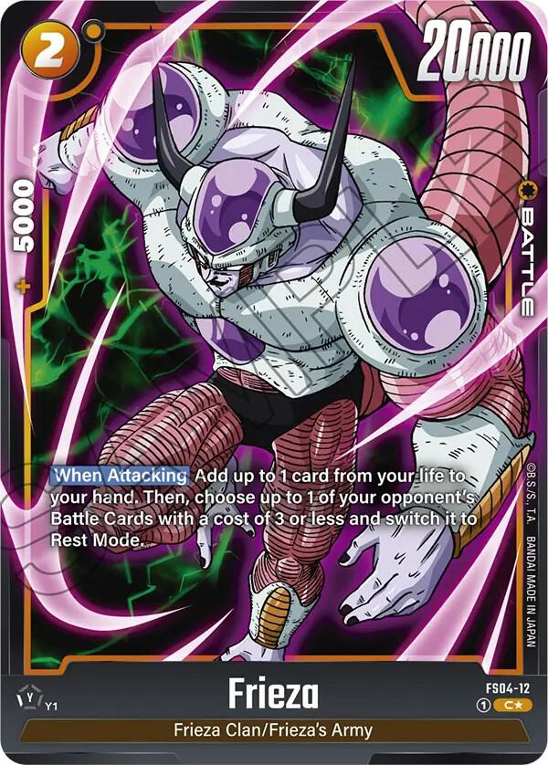 Frieza - FS04-12 (Bonus Pack Alternate Art) - Starter Deck 4: Frieza - Common - FS04-12