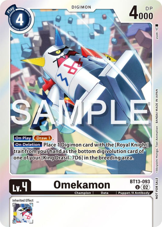Omekamon (Event Pack 6) - Versus Royal Knights - Promo - BT13-093 U