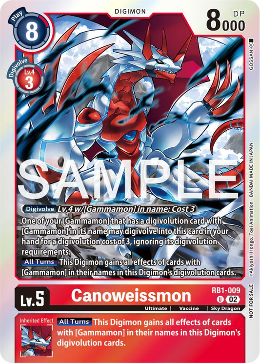 Canoweissmon (Event Pack 6) - Resurgence Booster - Promo - RB1-009 U