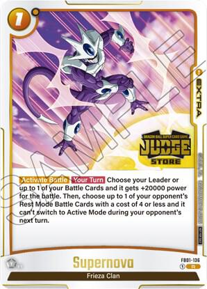 Supernova (Judge Pack (Store Judge) 01) - Tournament and Championship Promos - Promo - FB01-136