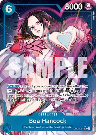 Boa Hancock (051) (Parallel) - 500 Years in the Future - SR - OP07-051