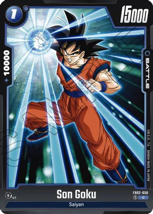 Son Goku - FB02-050 - Blazing Aura - Common - FB02-050