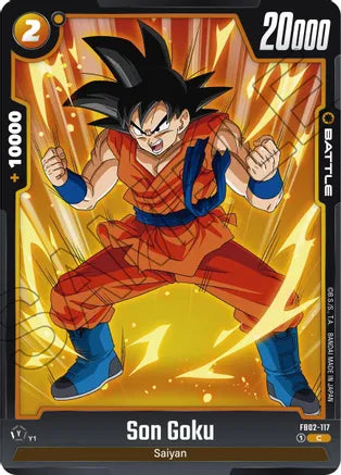Son Goku - FB02-117 - Blazing Aura - Common - FB02-117