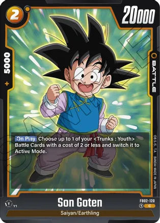 Son Goten - FB02-120 - Blazing Aura - Common - FB02-120