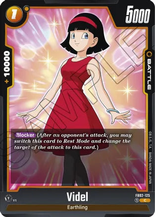 Videl - FB02-125 - Blazing Aura - Common - FB02-125