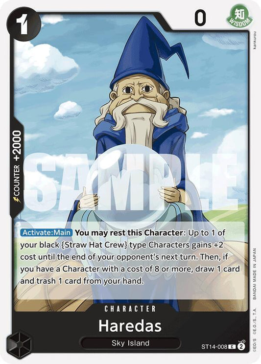 Haredas - Starter Deck 14: 3D2Y - C - ST14-008