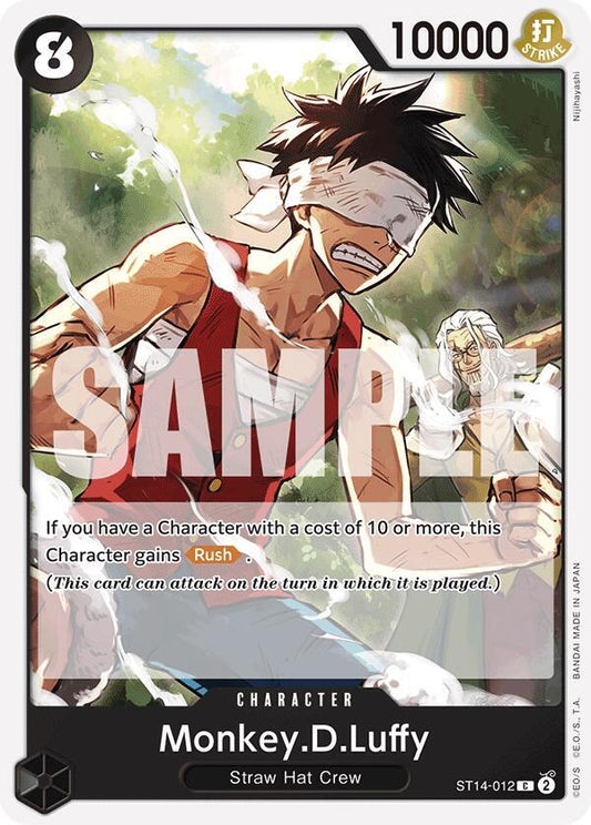 Monkey.D.Luffy (012) - Starter Deck 14: 3D2Y - C - ST14-012