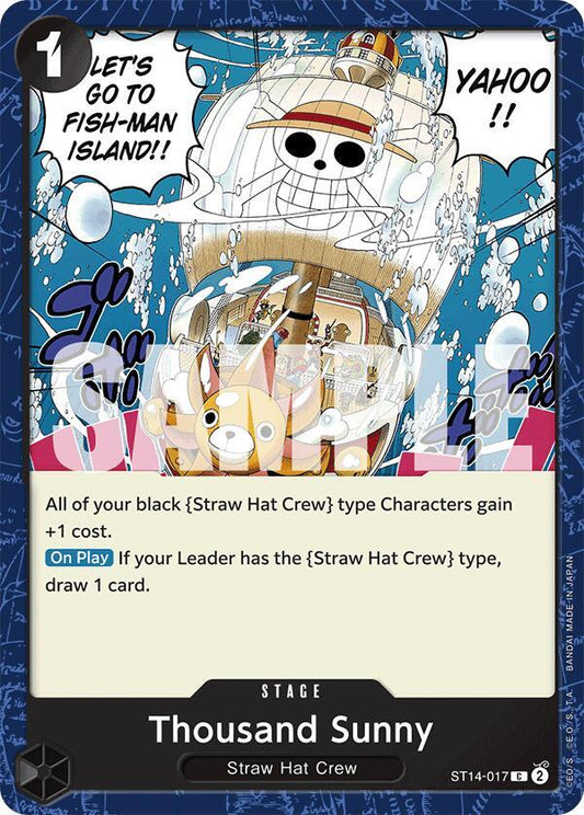 Thousand Sunny - Starter Deck 14: 3D2Y - C - ST14-017