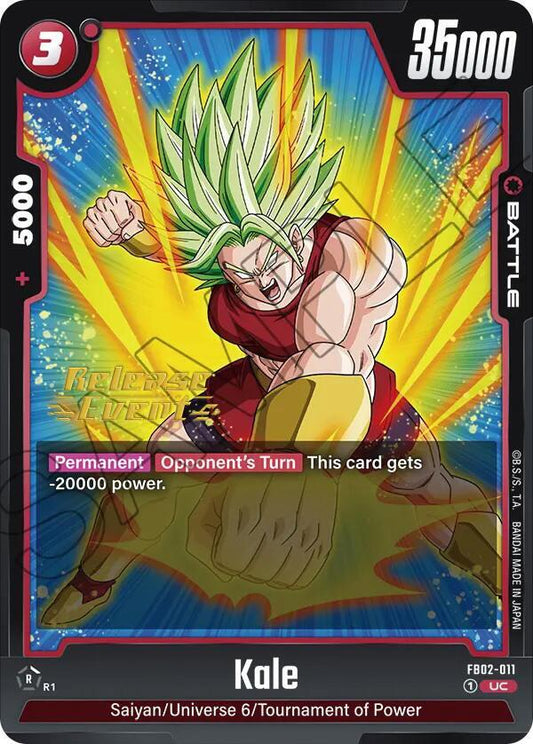 Kale - Blazing Aura Release Event Cards - Uncommon - FB02-011