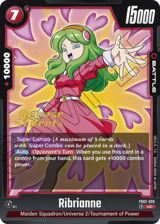 Ribrianne - FB02-030 - Blazing Aura Release Event Cards - Uncommon - FB02-030