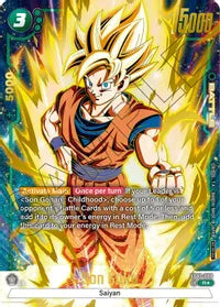 Son Goku - FB02-086 (Championship Pack 01) (Gold) - Tournament and Championship Promos - Rare - FB02-086