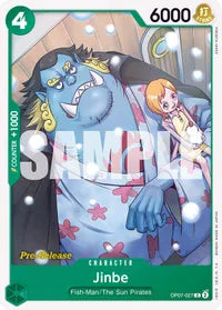 Jinbe (027) - 500 Years in the Future Pre-Release Cards - C - OP07-027