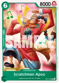 Scratchmen Apoo - 500 Years in the Future Pre-Release Cards - C - OP07-028