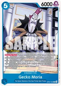 Gecko Moria (042) - 500 Years in the Future Pre-Release Cards - C - OP07-042