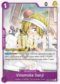 Vinsmoke Sanji - 500 Years in the Future Pre-Release Cards - C - OP07-061