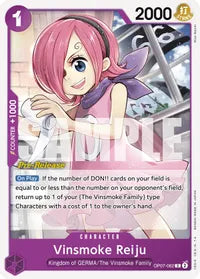 Vinsmoke Reiju - 500 Years in the Future Pre-Release Cards - C - OP07-062