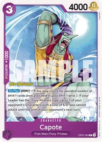 Capote - 500 Years in the Future Pre-Release Cards - C - OP07-063