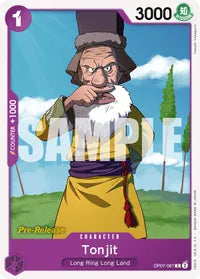 Tonjit - 500 Years in the Future Pre-Release Cards - C - OP07-067