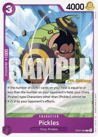 Pickles - 500 Years in the Future Pre-Release Cards - C - OP07-069
