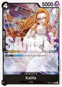Kalifa - 500 Years in the Future Pre-Release Cards - C - OP07-081