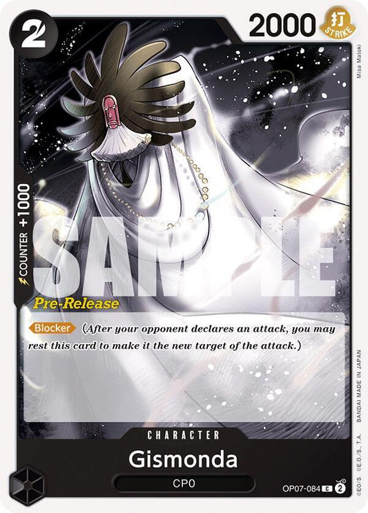 Gismonda - 500 Years in the Future Pre-Release Cards - C - OP07-084