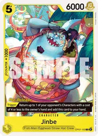 Jinbe (102) - 500 Years in the Future Pre-Release Cards - C - OP07-102