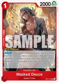 Masked Deuce - 500 Years in the Future Pre-Release Cards - UC - OP07-013