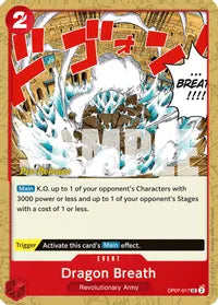 Dragon Breath - 500 Years in the Future Pre-Release Cards - UC - OP07-017
