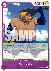 Hamburg - 500 Years in the Future Pre-Release Cards - UC - OP07-068