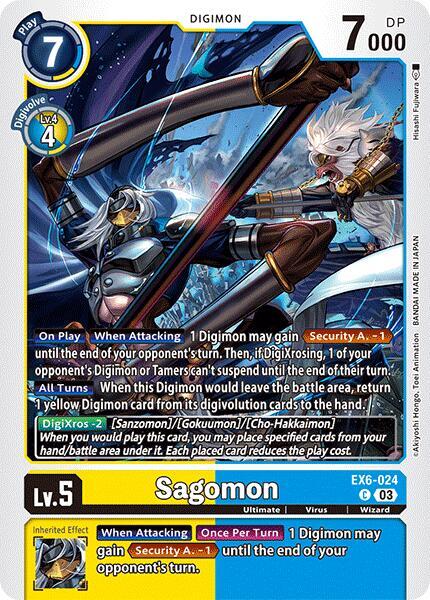 Sagomon - Infernal Ascension - Common - EX6-024 C