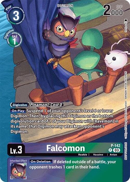 Falcomon (Update Pack 2024) - Digimon Promotion Cards - Promo - P-142 P