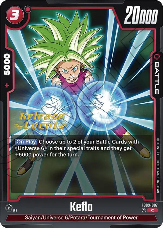 Kefla - Raging Roar Release Event Cards - Common - FB03-007
